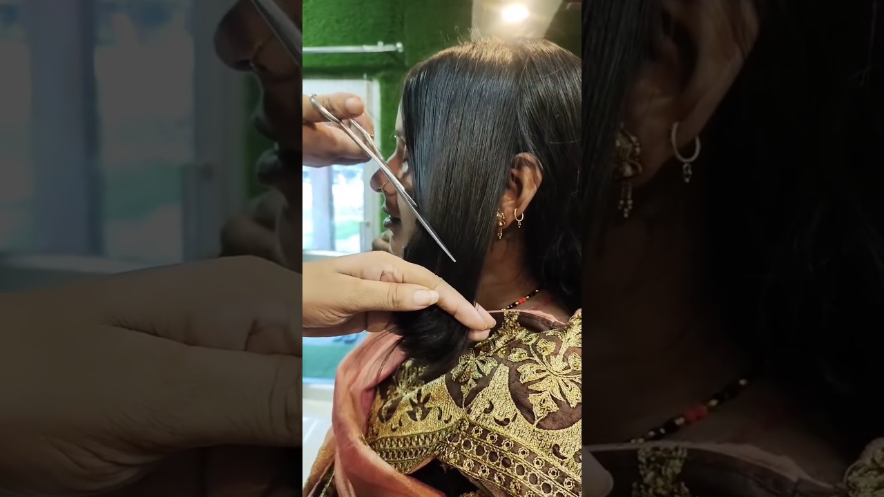 simple and easy haircut✂️✂️