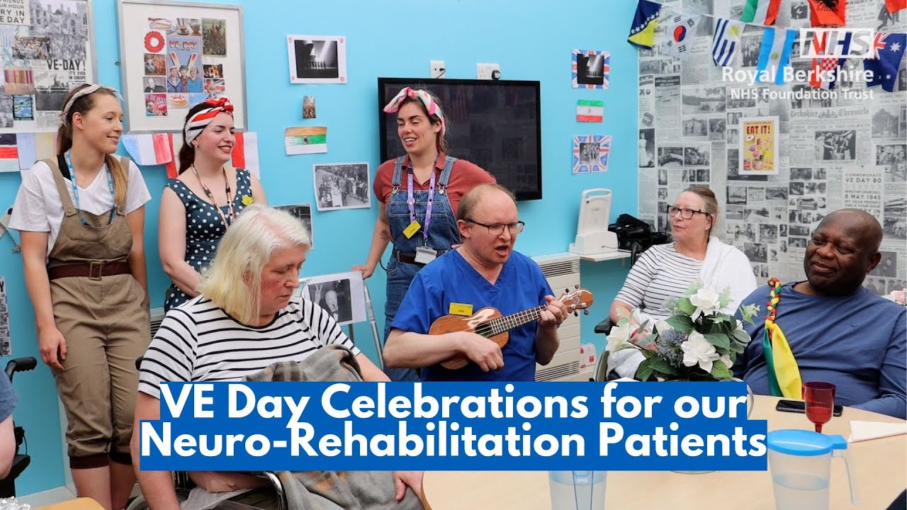 VE Day Celebrations for our Neuro Rehabilitation Patients