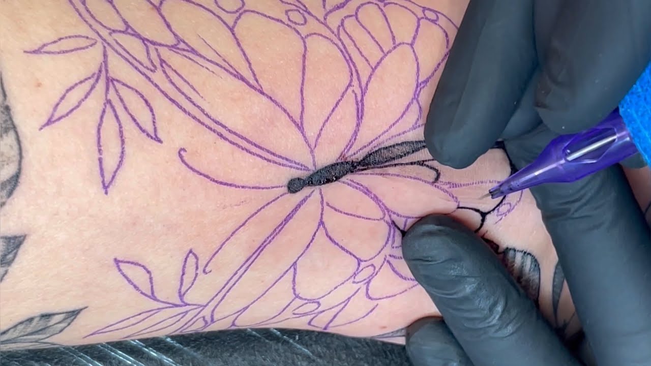 Butterfly Tattoo | REAL TIME