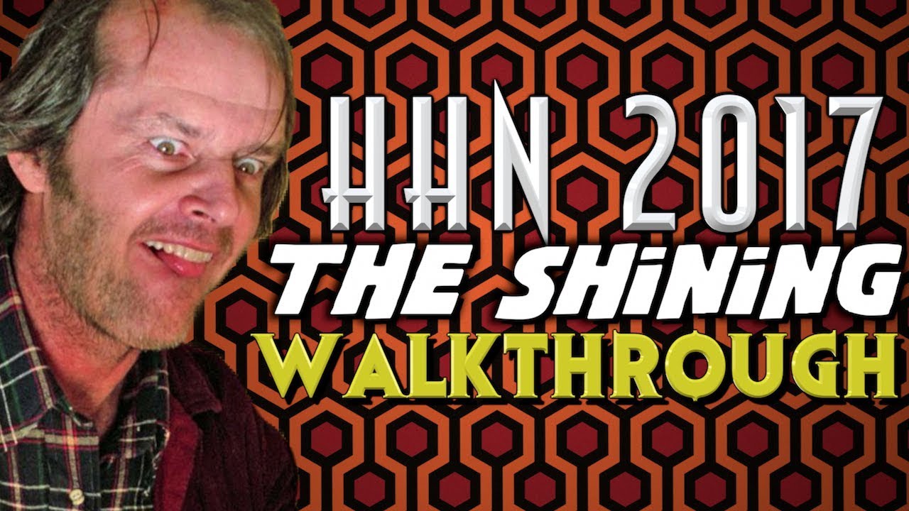 The Shining Maze Walkthrough - HHN 2017