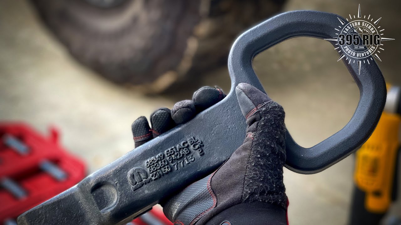 Tow Hook Removal (2019 Power Wagon)