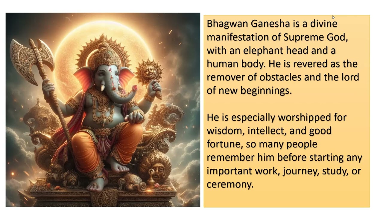 Ganesha Mantra: 12 Names of Ganesha (from Sankashta Nashan Ganesha Stotra)