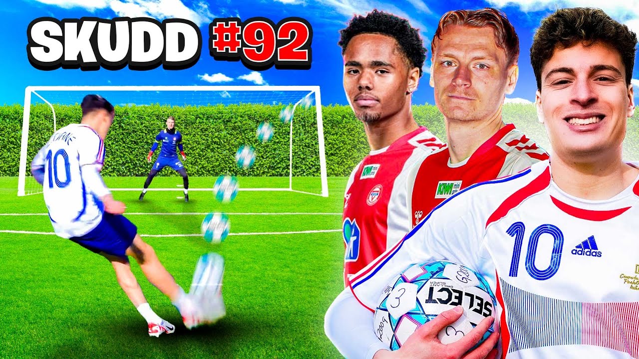 Vi Tok 100 Skudd vs ELITESERIEN Keepere Og Scoret __ Mål