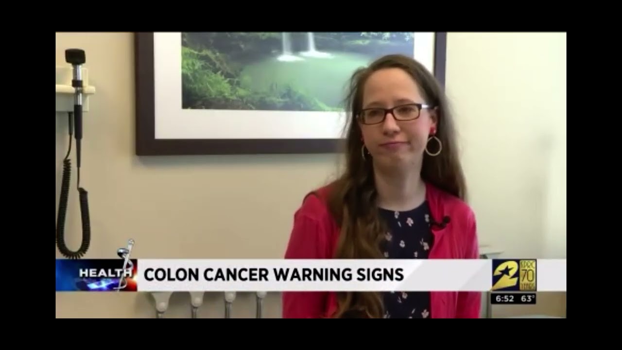 Young Colorectal cancer survivor with Putao Cen, M.D. KPRC Houston Channel 2