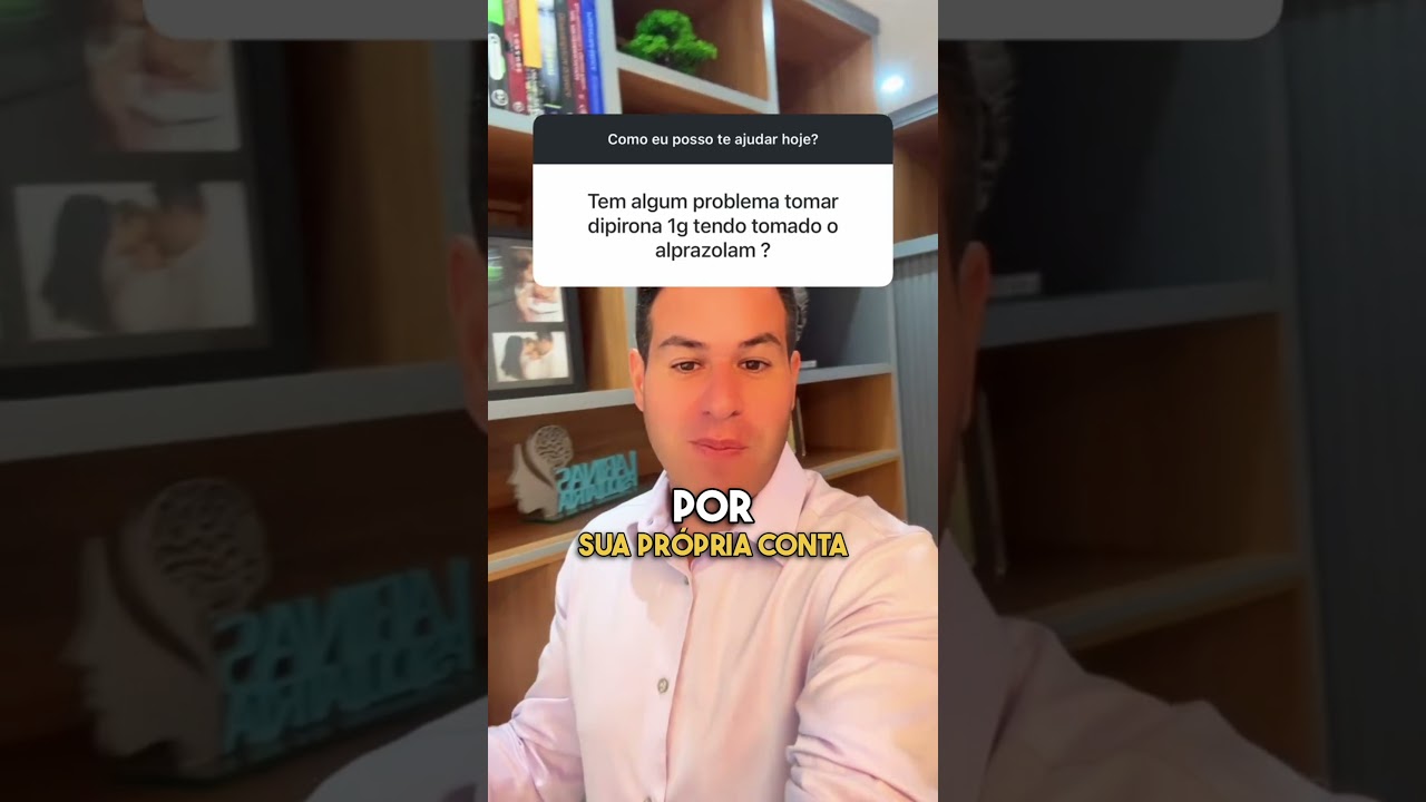 DIPIRONA + ALPRAZOLAM: &Eacute; SEGURO TOMAR JUNTO? | DR. LABINAS