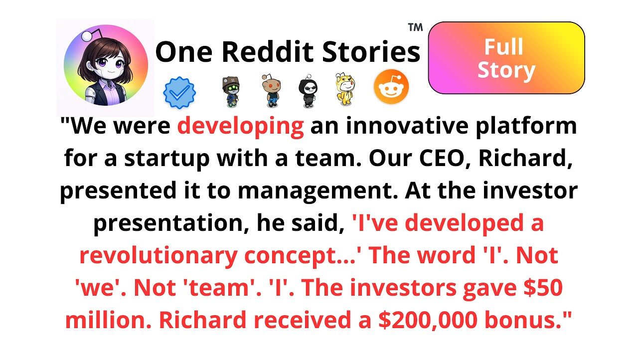 The team worked on the project. The director presented it to investors for his idea.