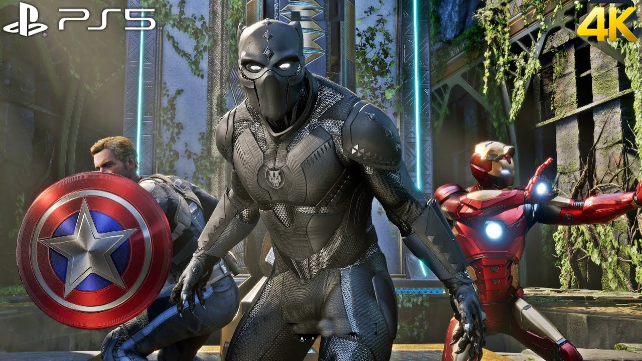 Avengers | Pantera Negra -  PS5™ Gameplay [4K 60FPS]