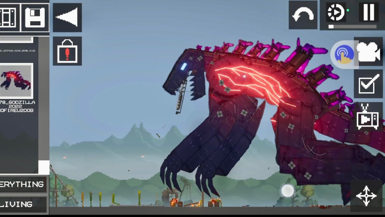 Laarriiiiiiii ‼️⁉️ Selamatkan diri kalian semua 😭 ,KENAPA ADA GODZILLA DI SINI ‼️⁉️