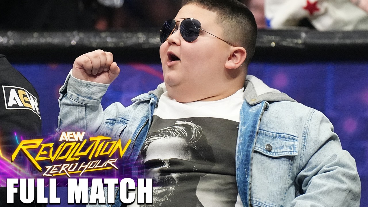 FULL MATCH: Orange Cassidy teams up with Big Boom AJ & Big Justice | AEW Revolution Zero Hour 2025