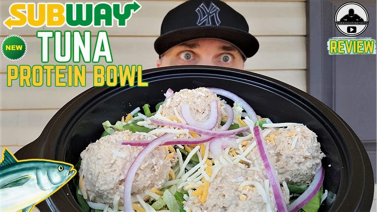 Subway® TUNA PROTEIN BOWL Review! 🚇🐟🍲
