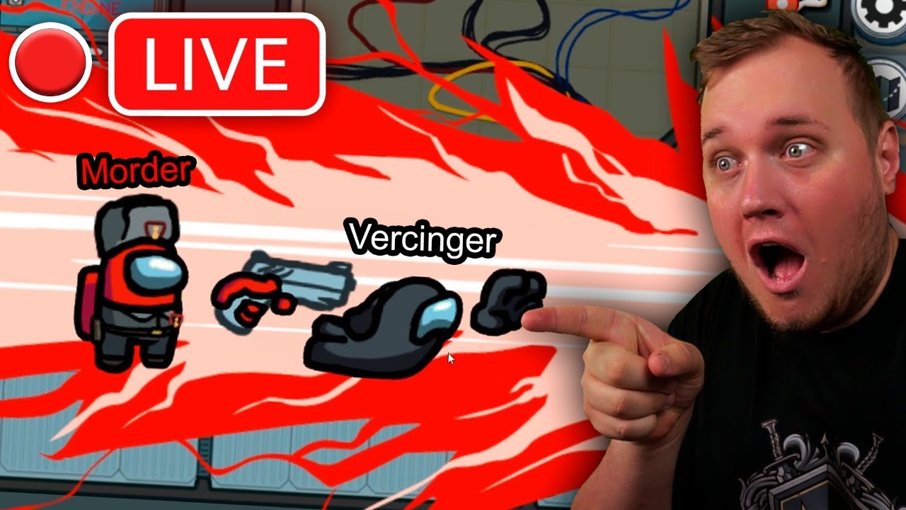Blev IMPOSTOR MORDER TO gange i TR&AElig;K?! ::  Among Us Dansk Stream 🔴