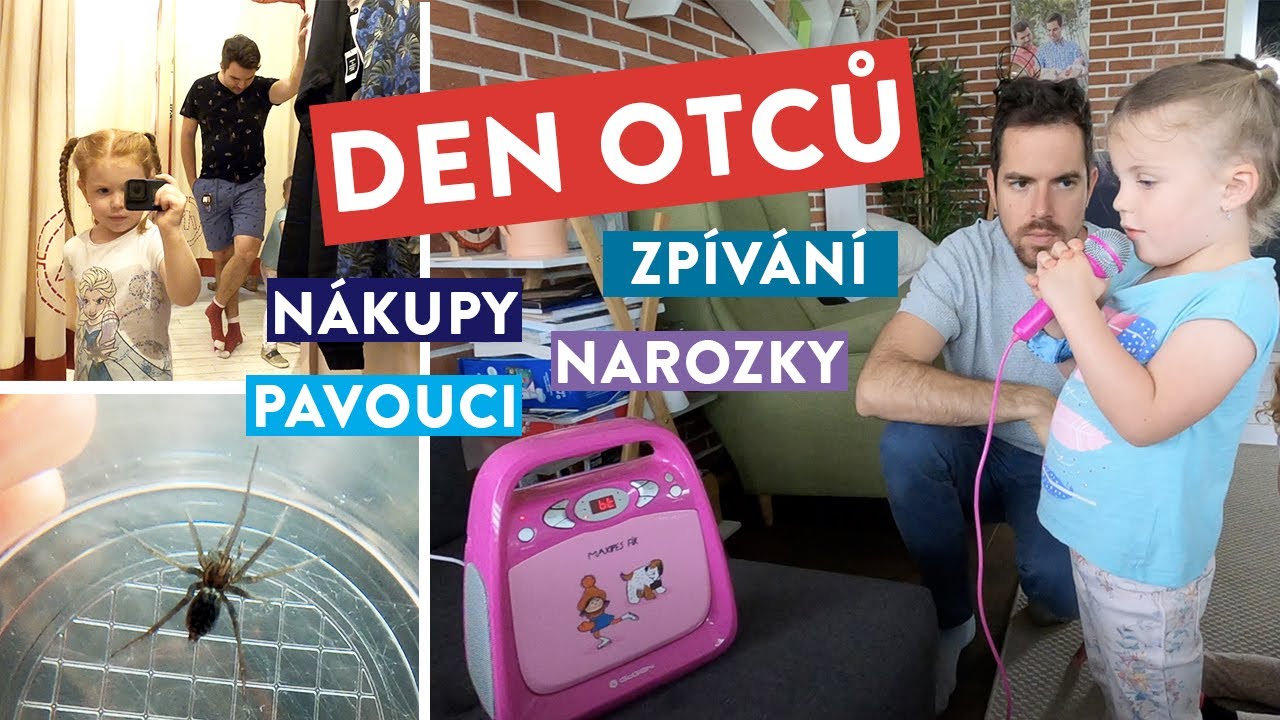 Dva tátové | Den otců: Děti nám vybraly oblečení, zpívání a pavouk v domě