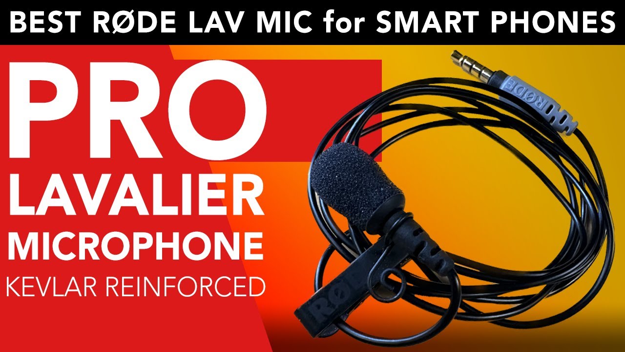 BEST Lavalier Mic for your Smart Phone - R&Oslash;DE SmartLav+