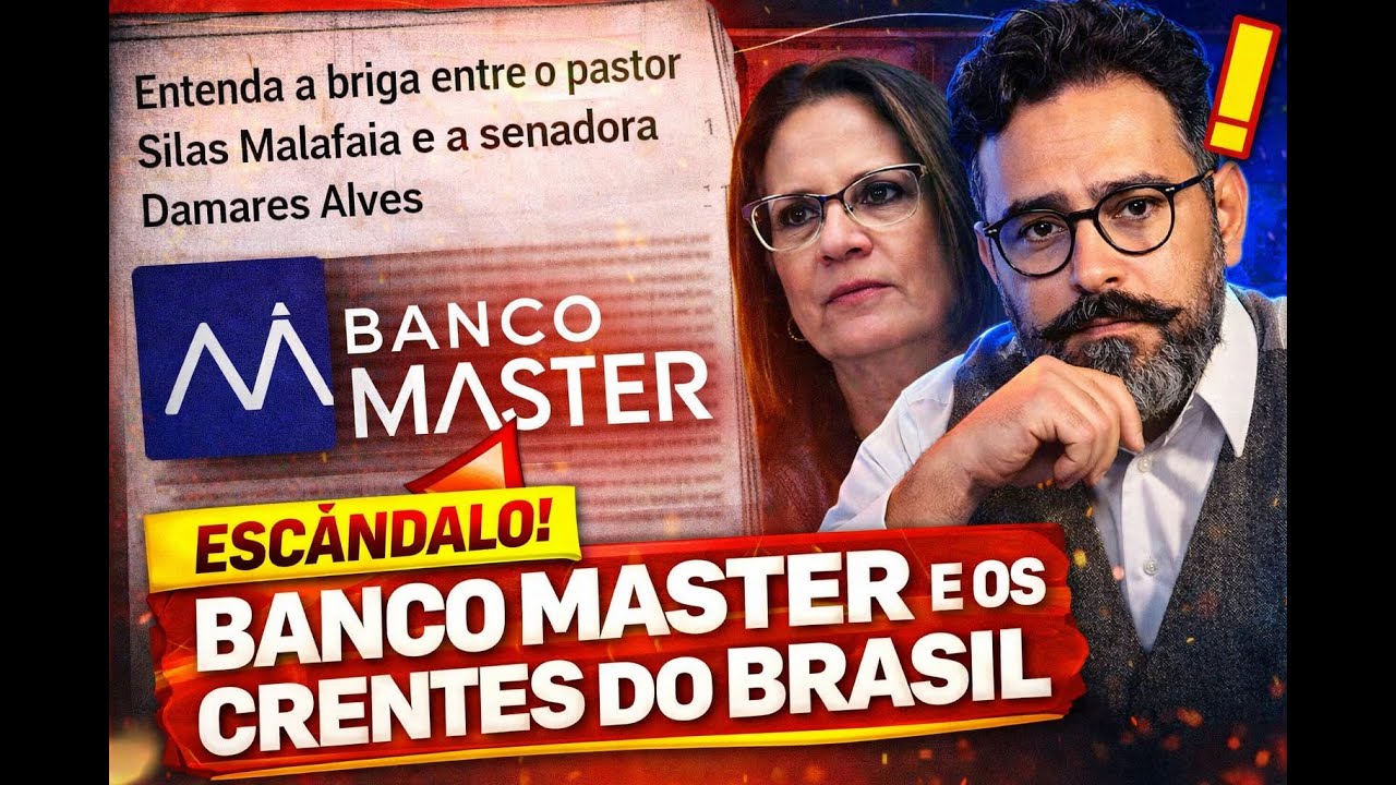 BANCO MASTER ! ESCÂNDULO COM POSSÍVEL ENVOLVIMENTO DE DENOMINAÇÕES EVANGELICAS ! #bancomaster #react