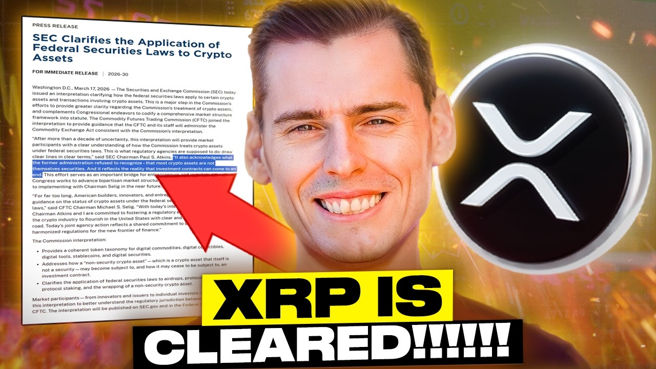 🚨XRP IS CLEARED!!!!! EVERYTHING *JUST* CHANGED