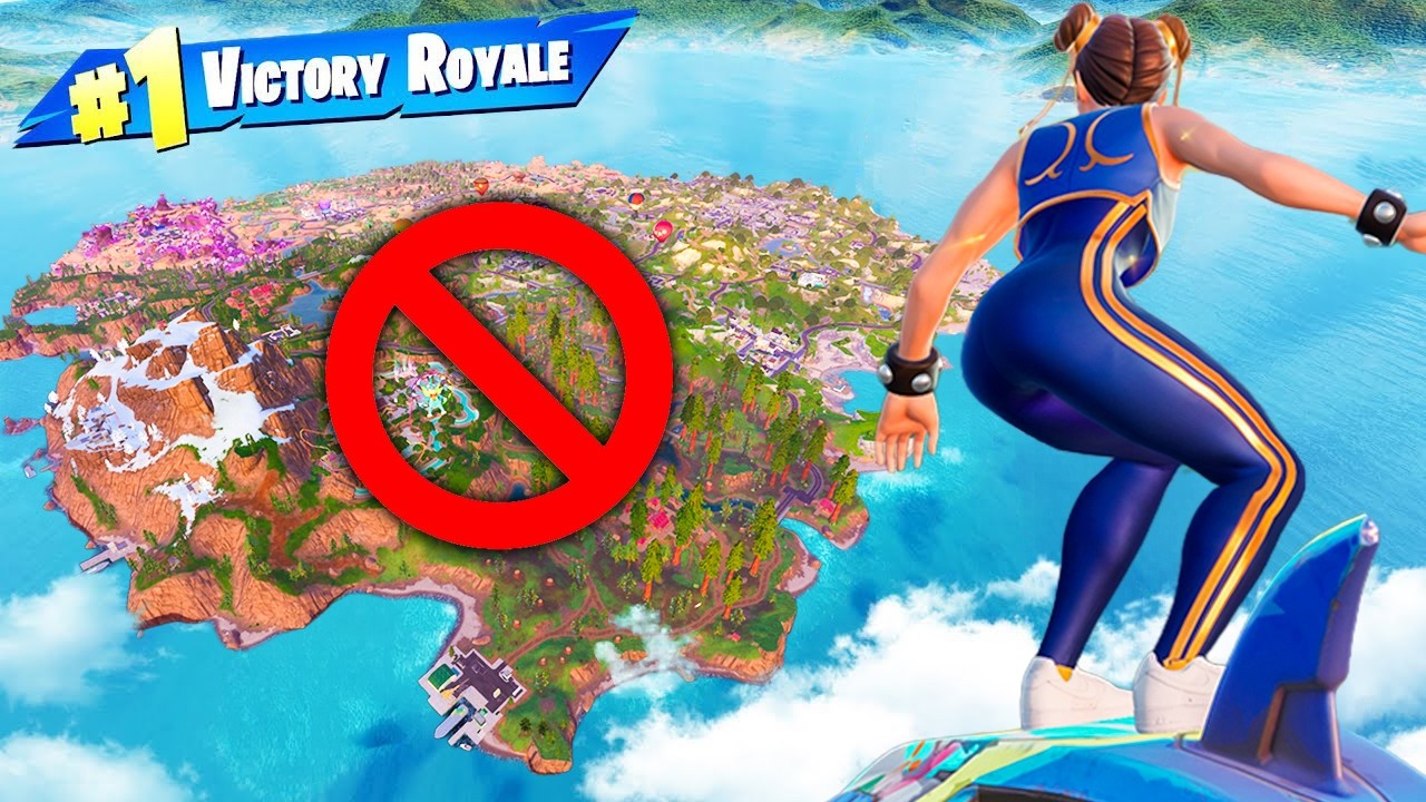 Fortnite Zero Build BUT I Can't Touch The Floor...