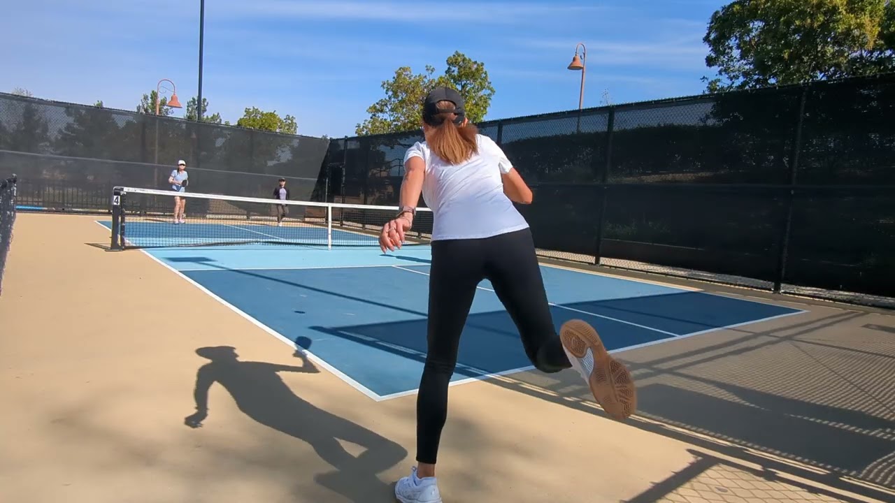 Ping, Diana vs Diane, Jill 2.14.26 #pickleball Set 2 at Vellano Park, Chino Hills, CA