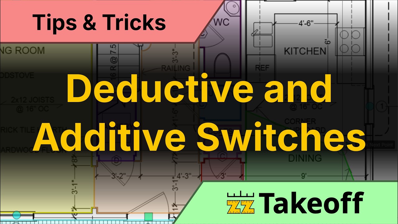 Deductive and Additive Switches in zzTakeoff #stack