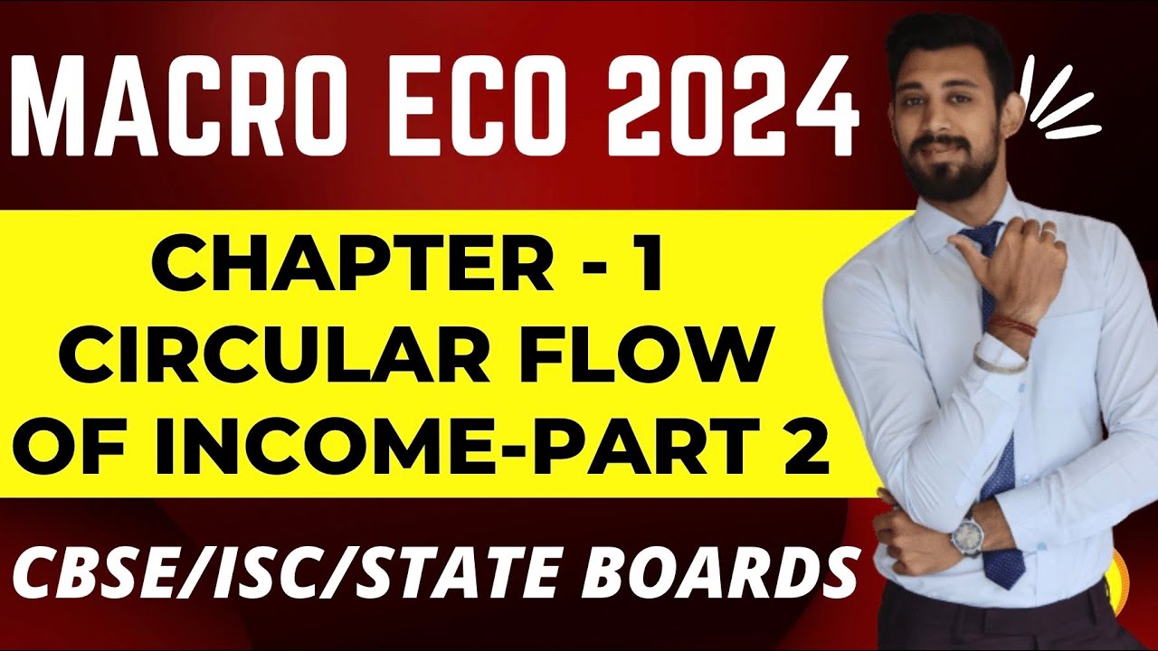 Circular flow of Income | Macro economics | Chapter 1 | Part 2