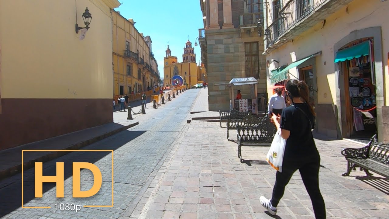 Guanajuato, Mexico 🇲🇽 Street Walk | Virtual Walking | City Tour | Historic Center | 2021 | Full HD