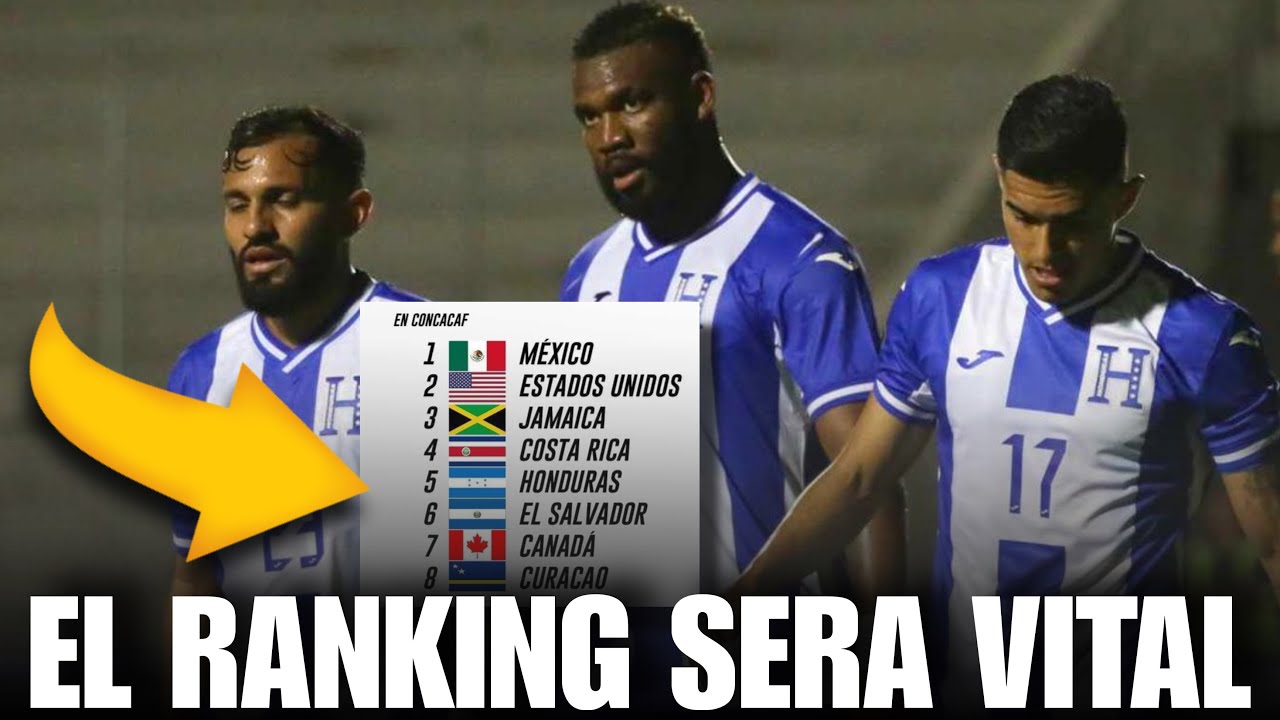 OJO HONDURAS EL RANKING FIFA TENDRÁ MUCHA IMPORTANCIA
