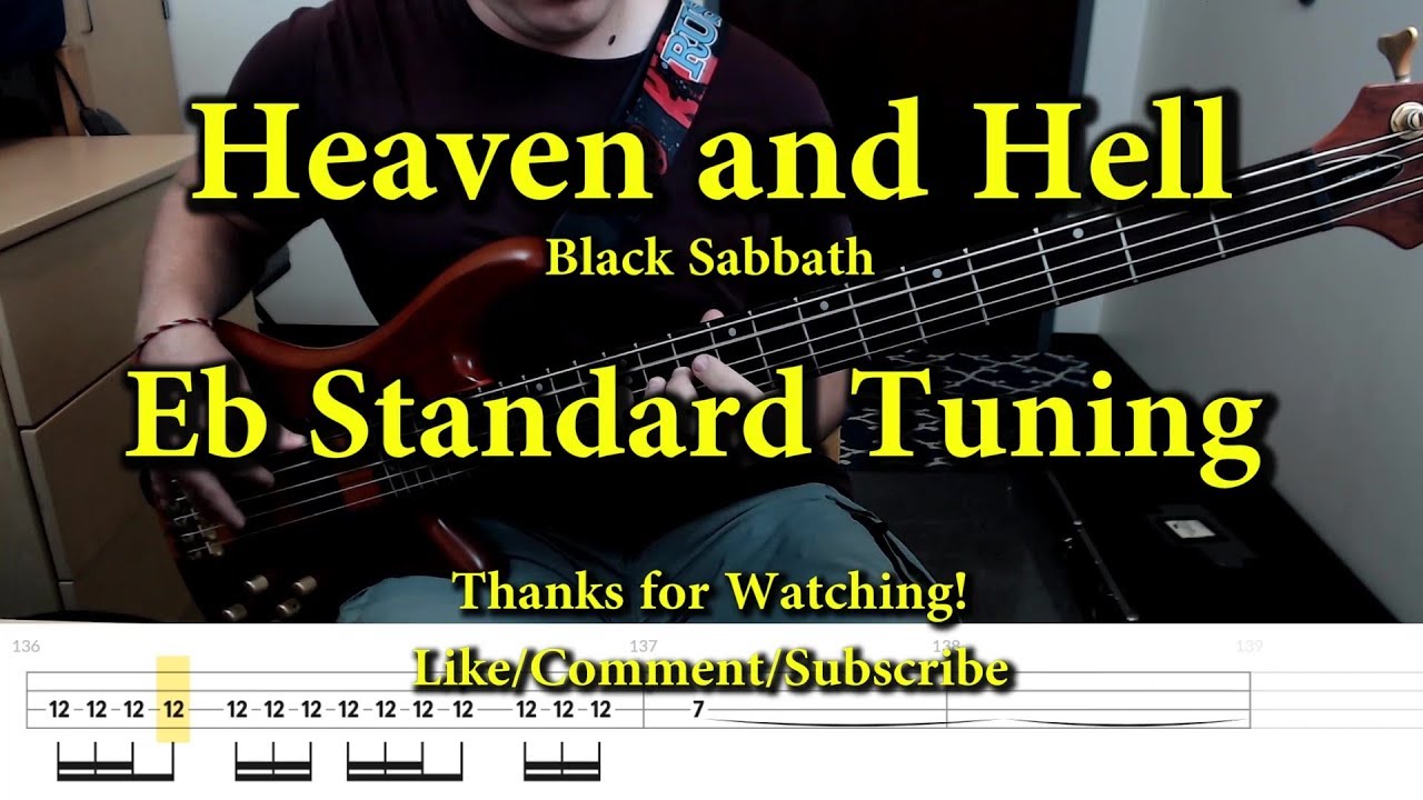 Heaven and Hell - Black Sabbath (Bass Cover with Tabs)