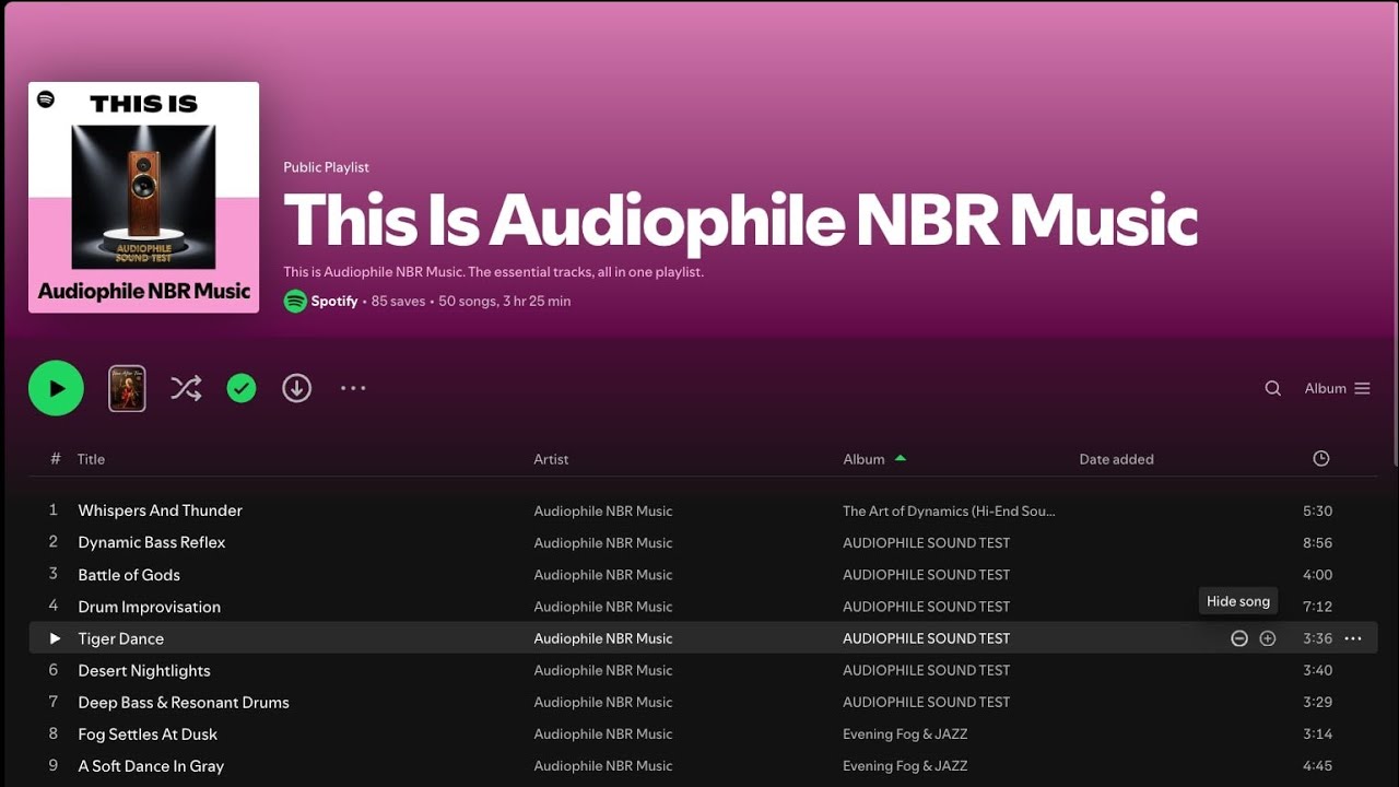 LIVE - Exploring a new playlist