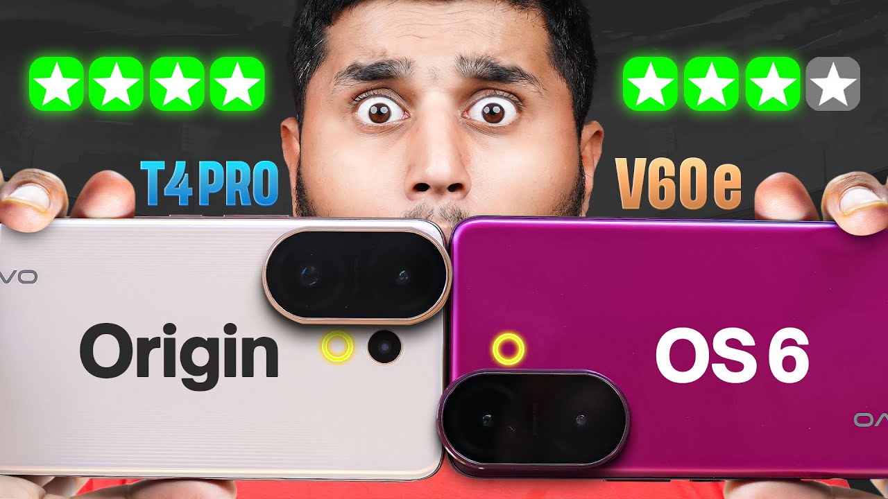 Origin OS 6 - vivo T4 Pro V/S vivo V60e vs vivo V60 Camera Performance Better kon hai? ||