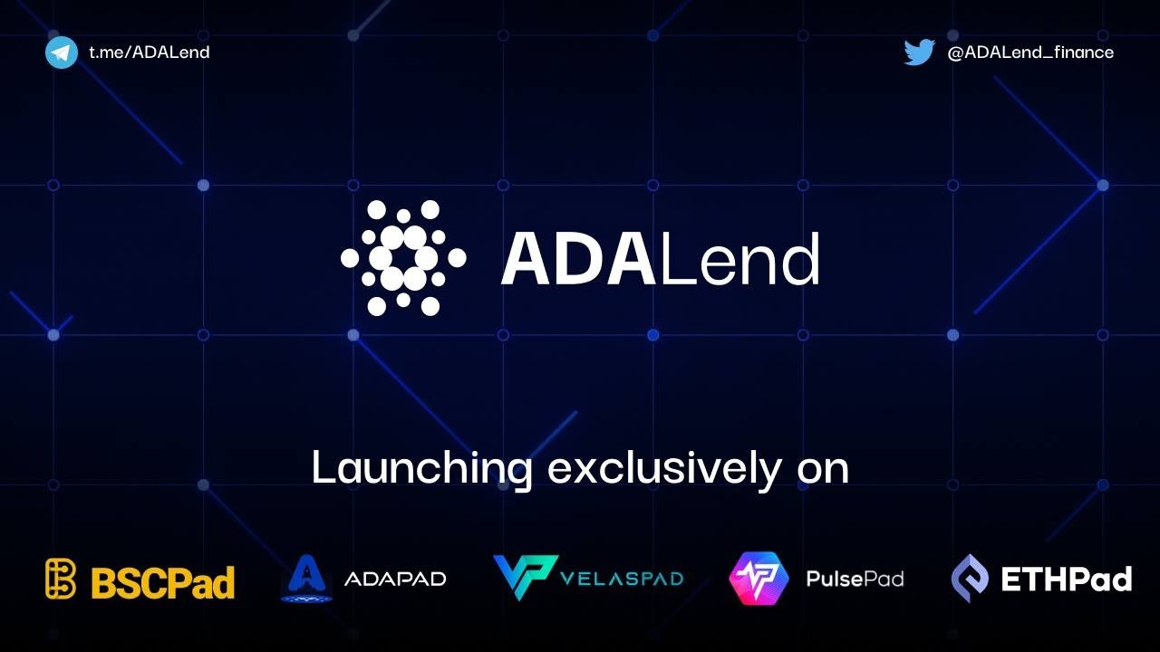 AdaLend The World&rsquo;s Leading Cardano Based Lending Protocol