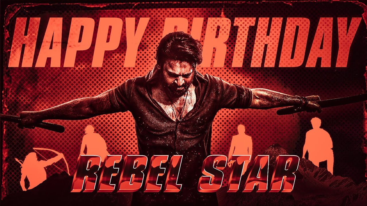 Tribute to Rebel Star Prabhas | Birthday Special Edit | 4k