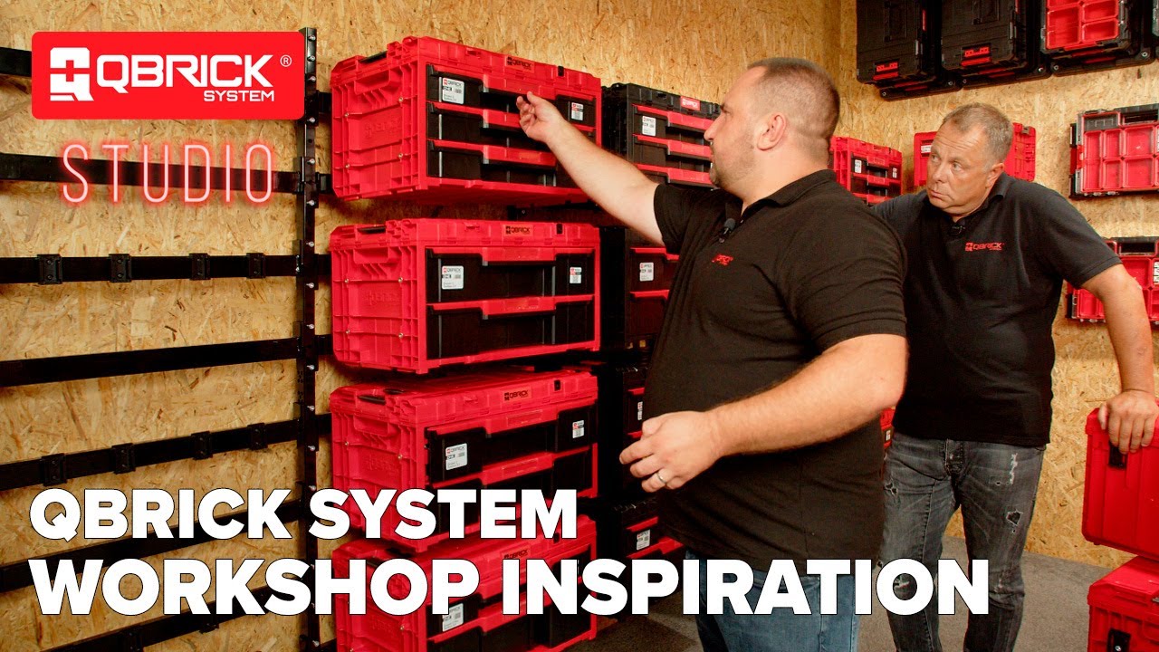 Inspiracja urządzenia warsztatu od Qbrick System  - QBRICK STUDIO - odcinek 173