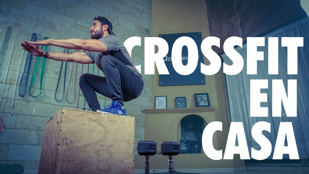 Rutina de CrossFit en casa // TABATA + SUPERSERIE + EMOM