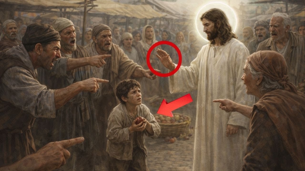 EL NIÑO QUE ROBÓ UNA MANZANA Y JESÚS !     #jesus #jesuschrist #jesuscristo