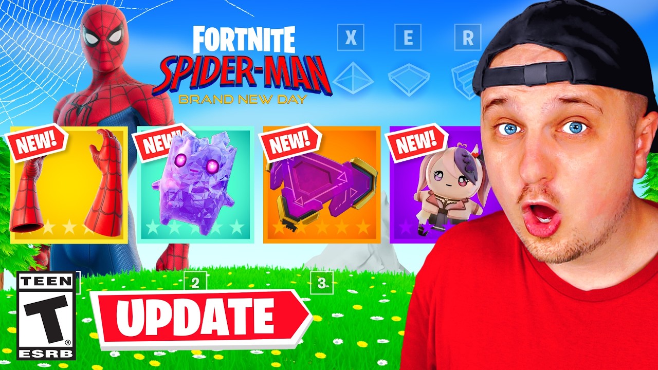 SPIDER-MAN x FORTNITE JUZ JEST - UPDATE w Fortnite