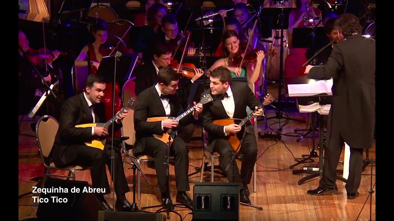 Zequinha Abreu - Tico Tico (Balalaika Trio)