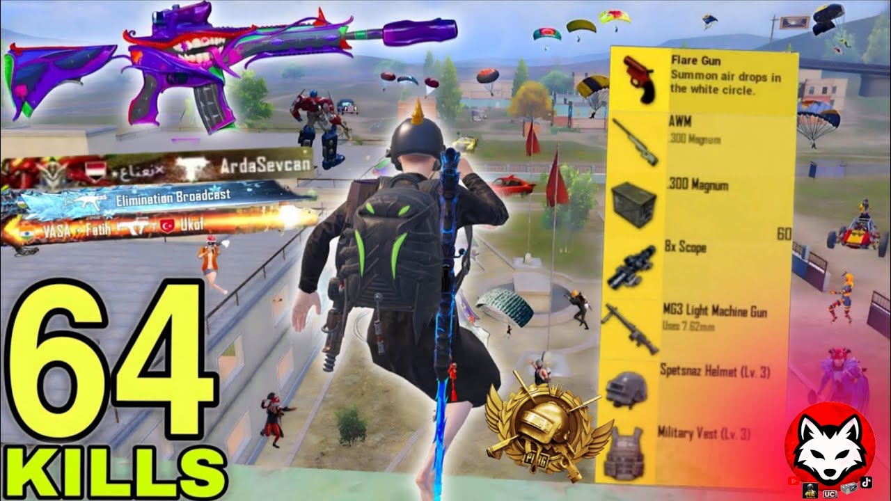 64 KILLS WORLD RECORD?! 🔥 PUBG SOLO vs SQUADS