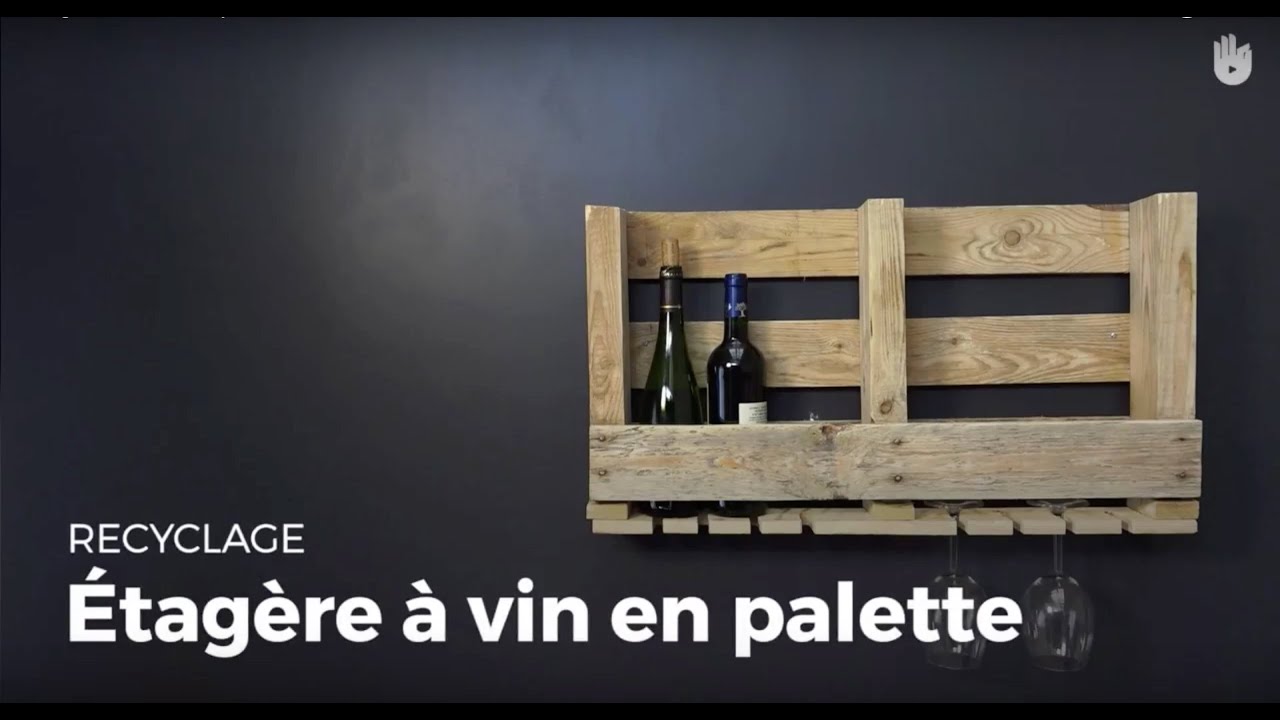 Créer une étagère à vin en palette | Recycler