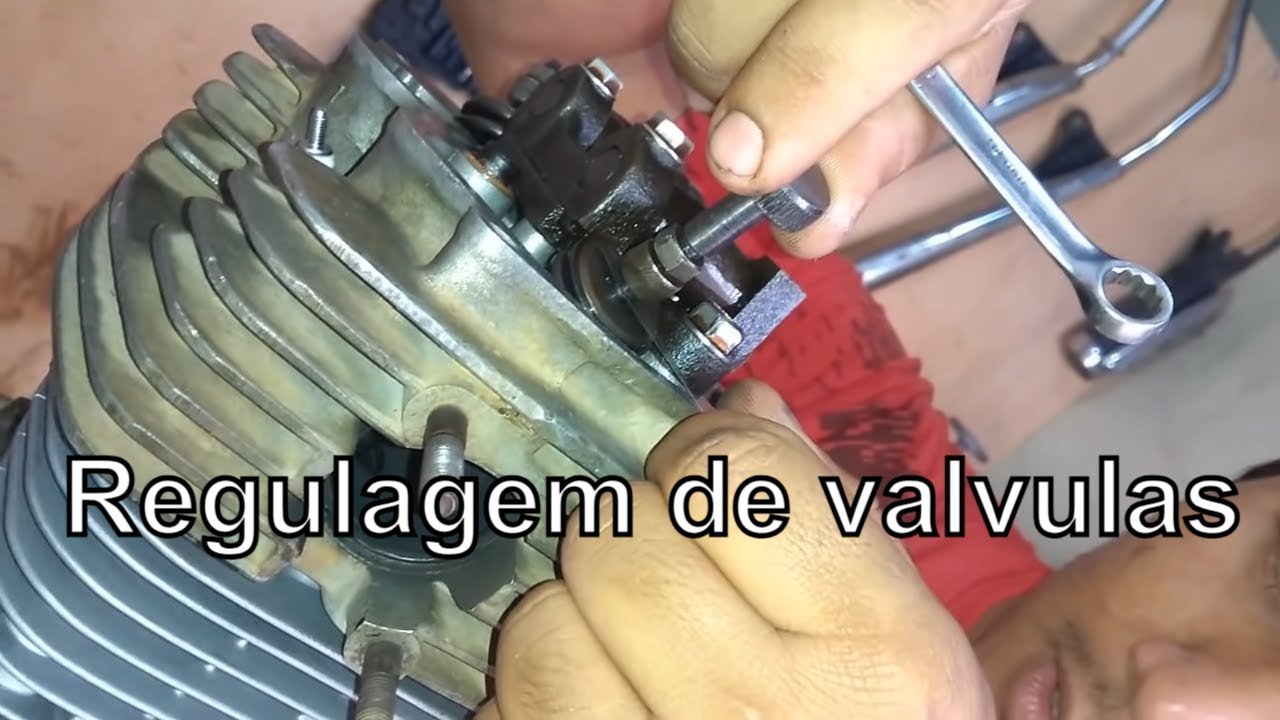 Como Regular as Válvulas da moto Titan 125 2000/2004 Fan 2005/2008