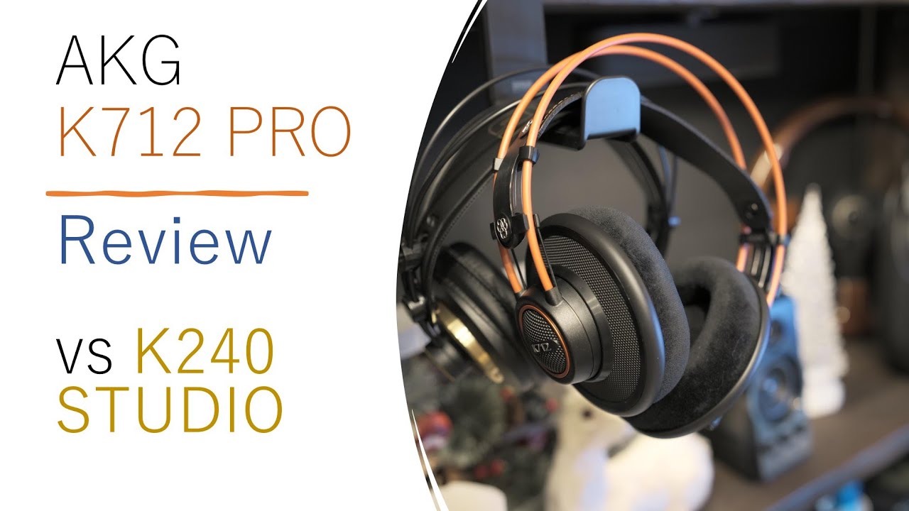 AKG K712 PRO レビュー　K240 Studio と比較して実際どっちが良いのか？ リケーブルした感想は？