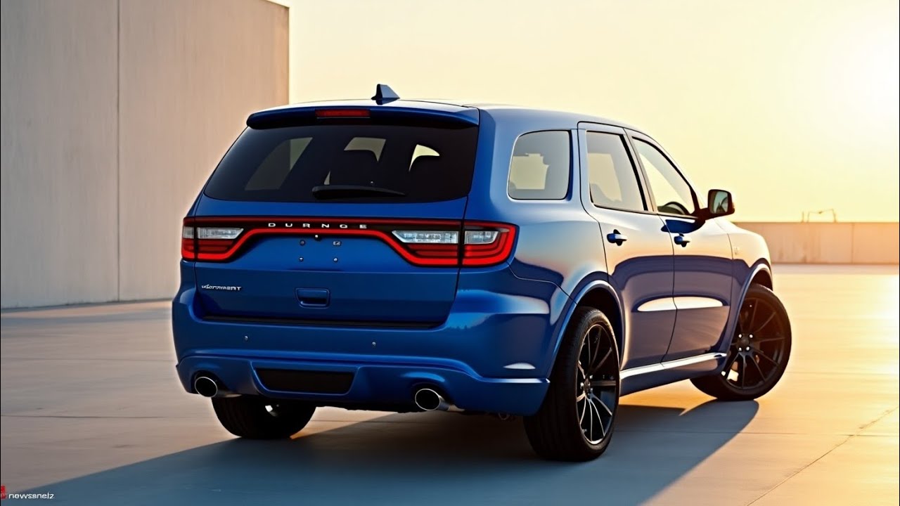 2025 Dodge Durango SRT to&lsquo;liq sharh kuchli va sport uslubidagi SUV