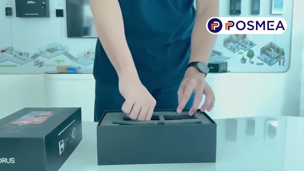 Horus E1 FP 🔥 Unboxing & First Look | Fingerprint Attendance Device | POSMEA