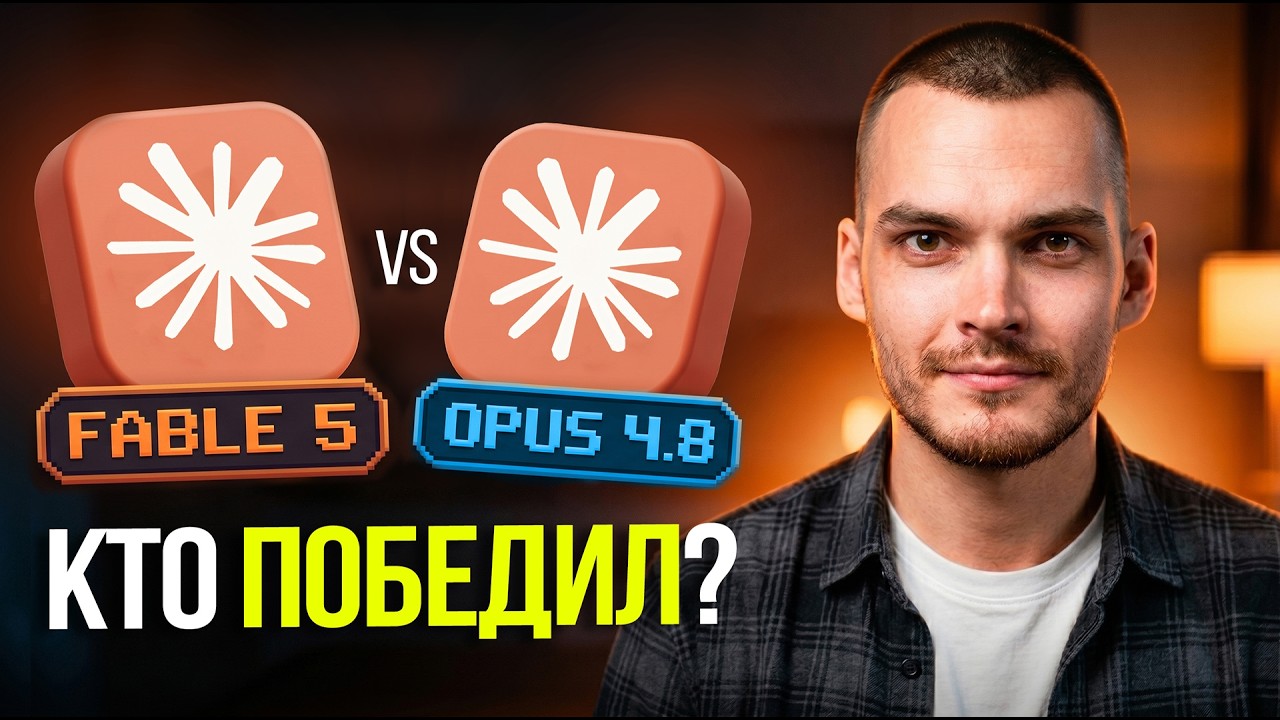 Claude Fable 5 против Opus 4.8: честный тест на РЕАЛЬНОМ коде