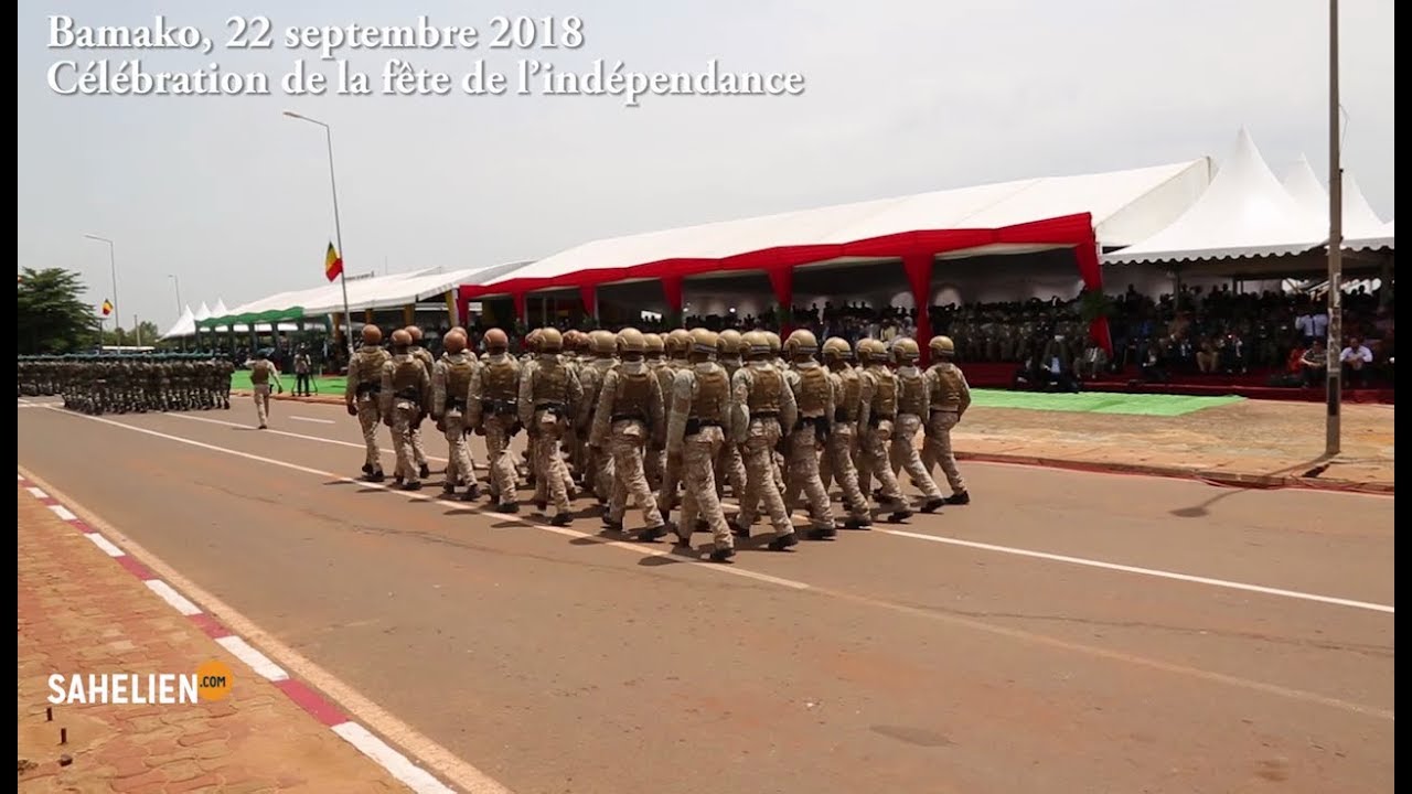 Mali : images du défilé militaire à l'occasion de la fête de l'indépendance