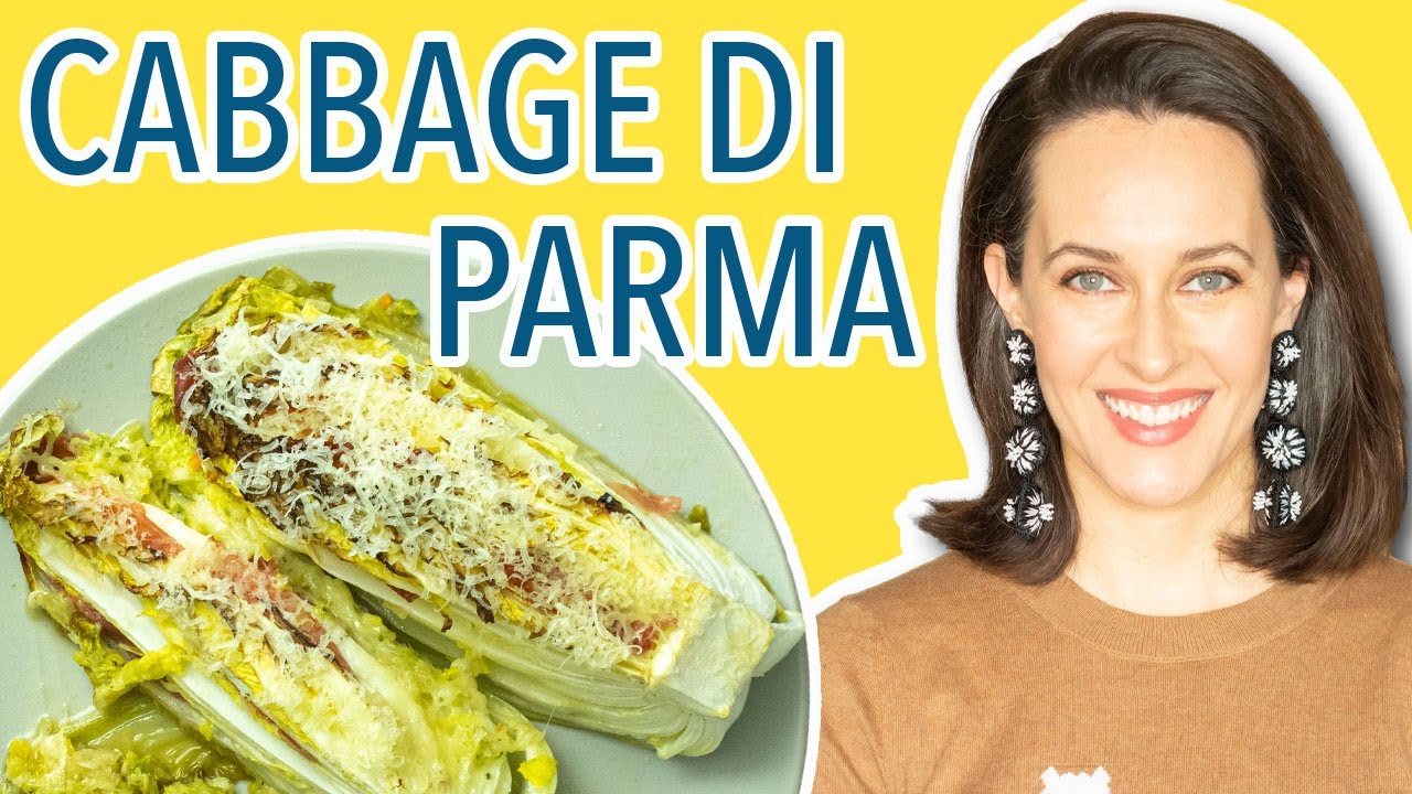 Cabbage di Parma - Inspired by Chef Stephanie, Top Chef Parma - How to Roast Napa Cabbage