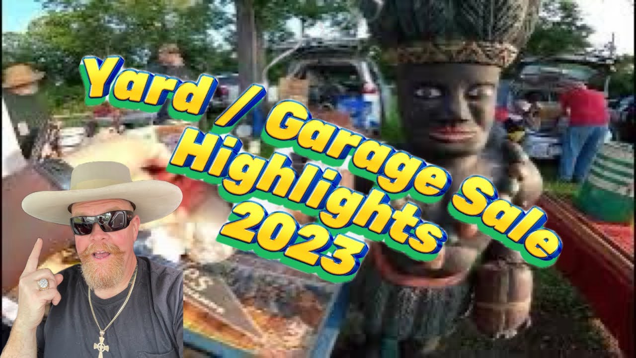 Garage yard Sales Gold Silver Coins Jackpots video games Pyrex Greatest Hits 2023 garage sale haul