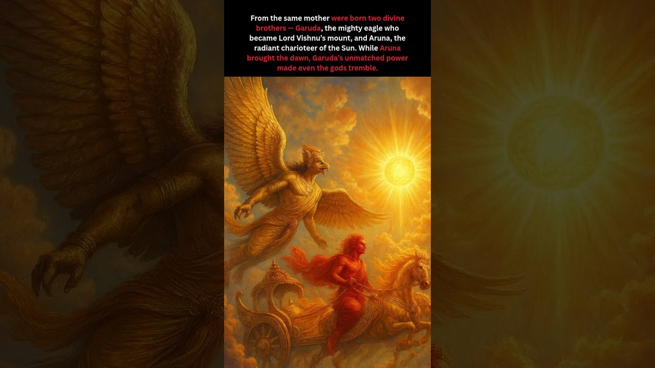 Wings of Light and Fire &ndash; The Brothers Garuda and Aruna !!