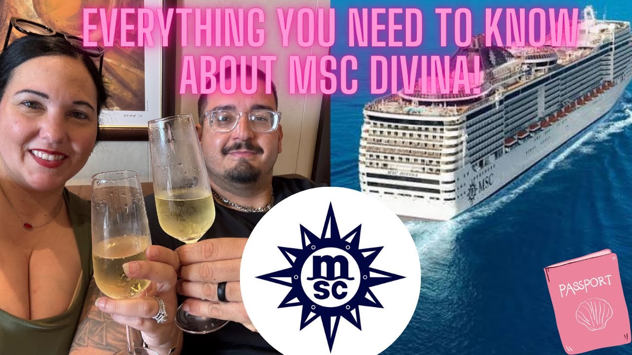 4 Full Days on The MSC Divina ! Room Tour, Food & ALL The Excitement ! #msc #cruise