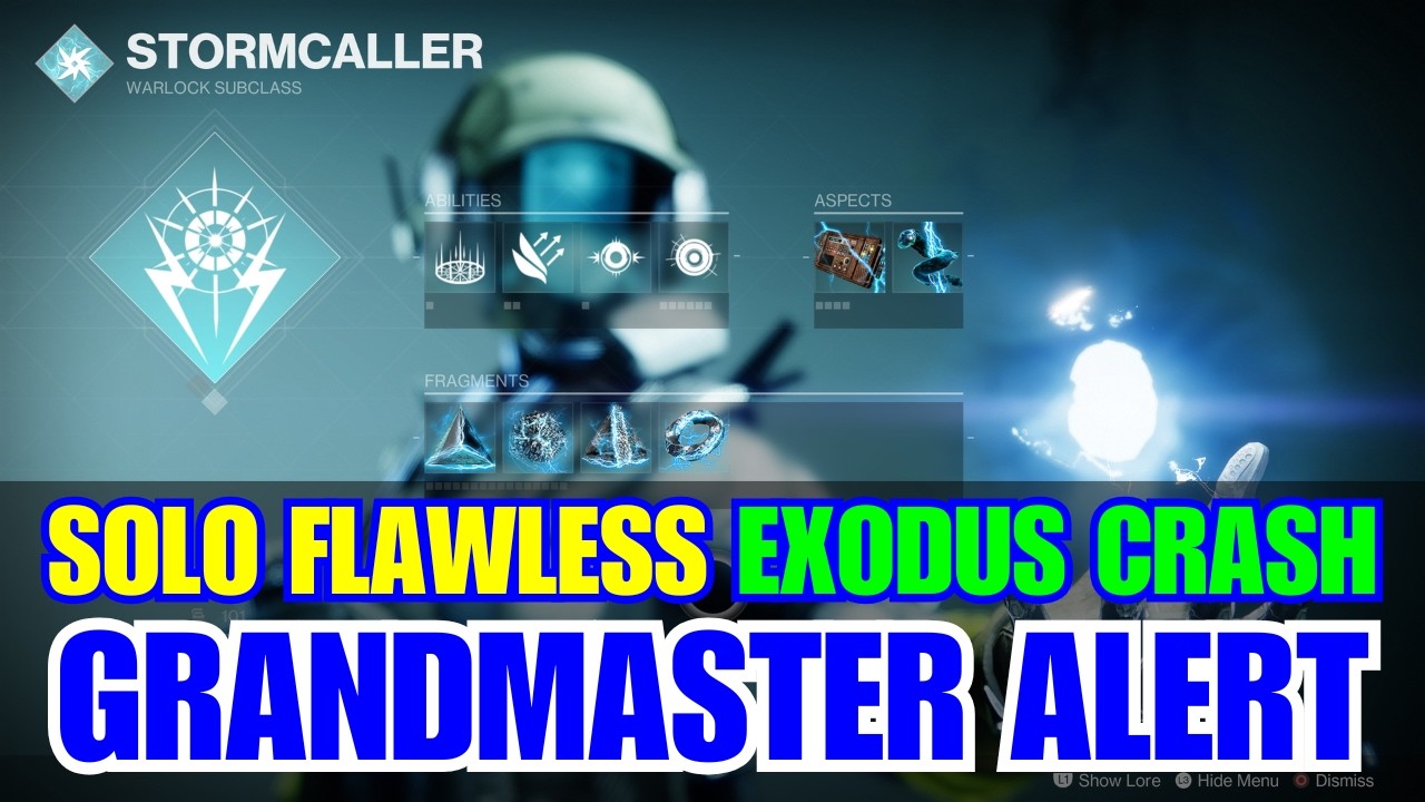 SOLO FLAWLESS Grandmaster Vanguard Alert 