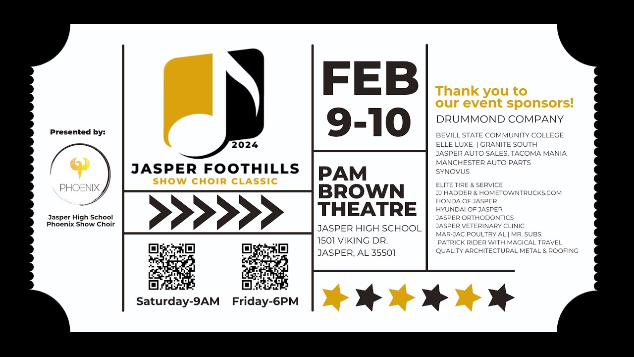 Jasper Foothills Show Choir Classic 2024- HIGH SCHOOL PERFORMANCES Pt 2