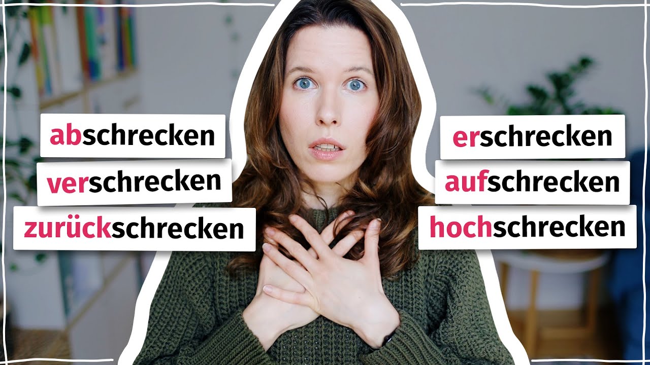 Verben mit „schrecken“: erschreckt oder erschrocken? (B2, C1, C2)